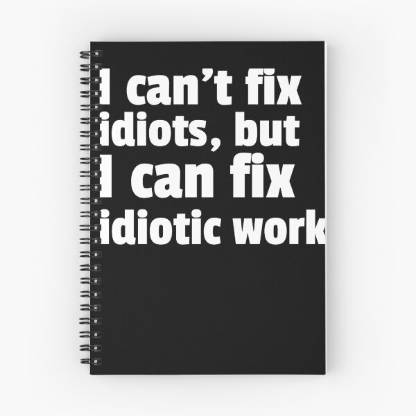 Item preview, fixing Idiotic work designed and sold by CocoAndMore.