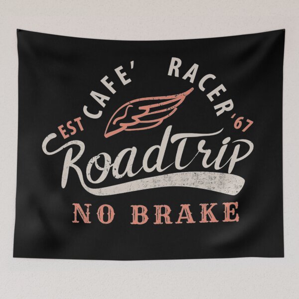 Item preview, Café racer roadtrip designed and sold by Rakos-Merch.