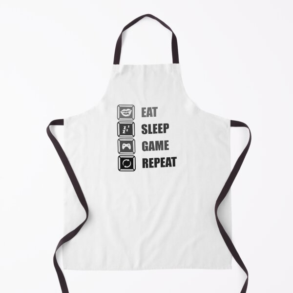Item preview, Eat Sleep Game Repeat designed and sold by Color Me F*@k!ng Happy.
