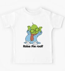Muppet Babies - Bunsen - Raise The Roof - Black Font Kids Tee