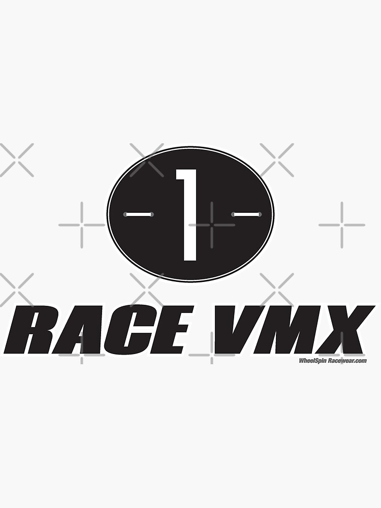Race VMX - 125 Champion's Plate (Red) by racerspitstop