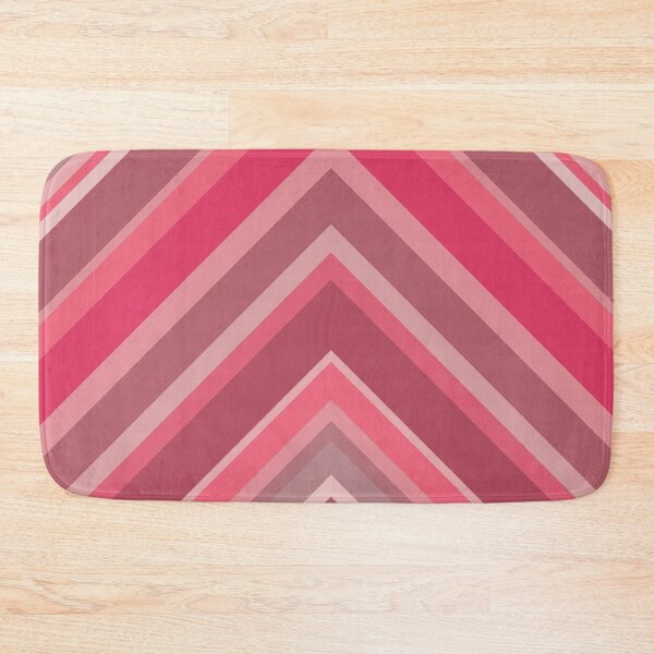 Item preview, Chevron Stripes in Shades of Pink and Mauve designed and sold by squishyrainbow.