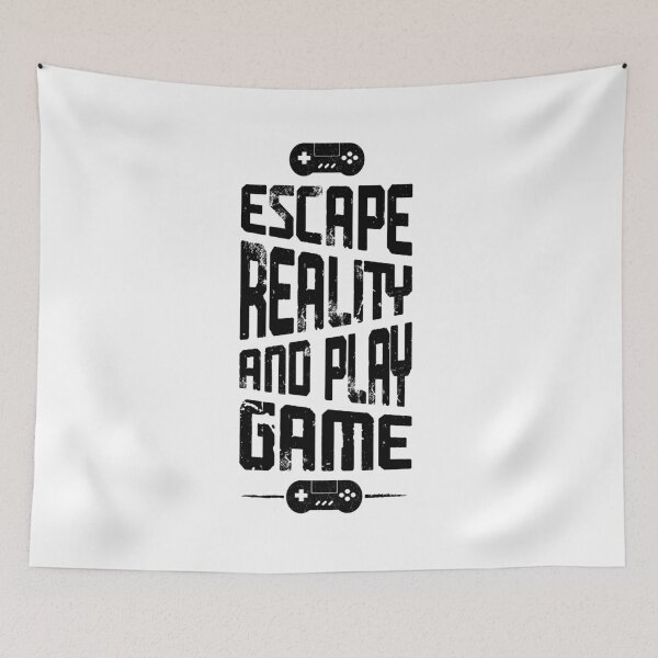 Item preview, Escape Reality and Play Game designed and sold by Color Me F*@k!ng Happy.