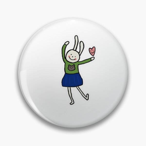 Item preview, little bunny and heart designed and sold by khloel.