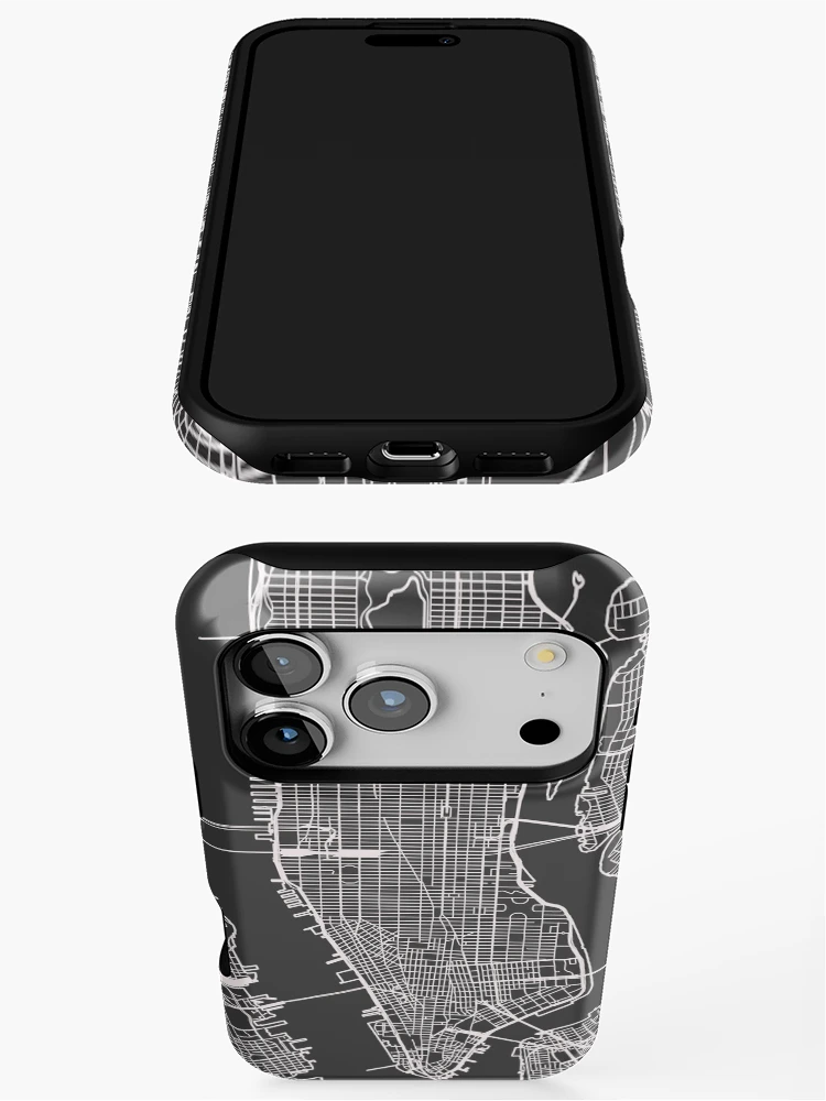 Thumbnail 3 of 4, iPhone Case, New York Map designed and sold by RuumService.