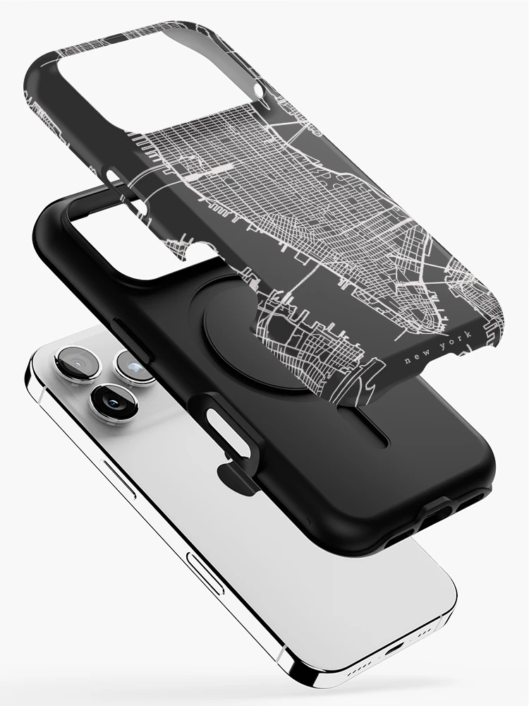 Thumbnail 2 of 4, iPhone Case, New York Map designed and sold by RuumService.