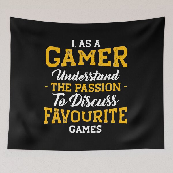 Item preview, I As a Gamer Understand the Passion designed and sold by Color Me F*@k!ng Happy.