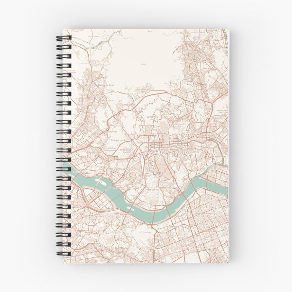 Item preview, Seoul, South Korea Map (Theme 2) designed and sold by Mapnify.