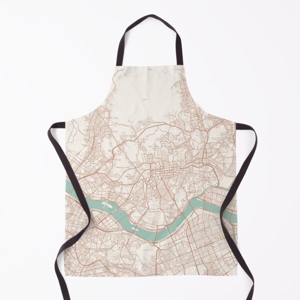 Item preview, Seoul, South Korea Map (Theme 2) designed and sold by Mapnify.