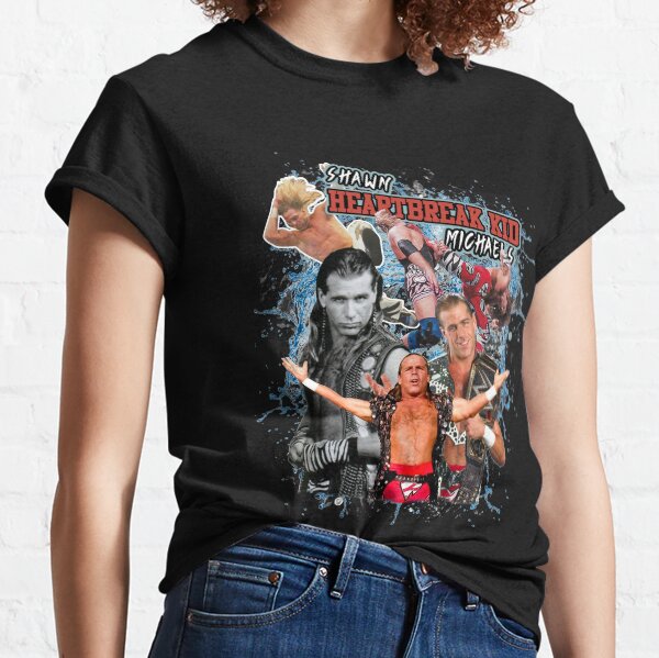 Vintage Inspired Shawn Heartbreak Kid Michaels Wwf Wrestling Classic T-Shirt