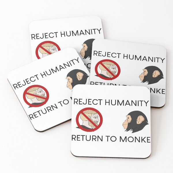 Item preview, Reject Humanity Return to Monke designed and sold by UncleApo.
