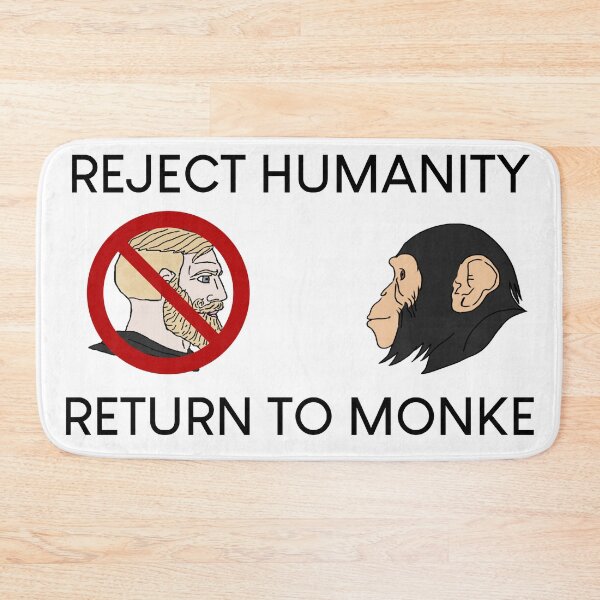Item preview, Reject Humanity Return to Monke designed and sold by UncleApo.