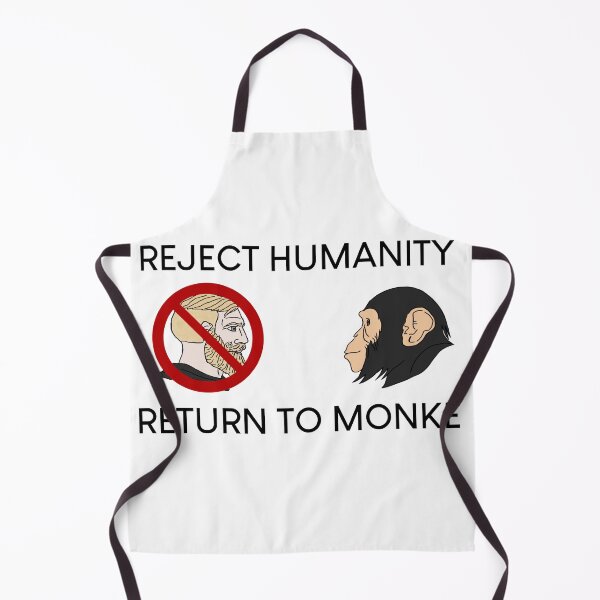 Item preview, Reject Humanity Return to Monke designed and sold by UncleApo.
