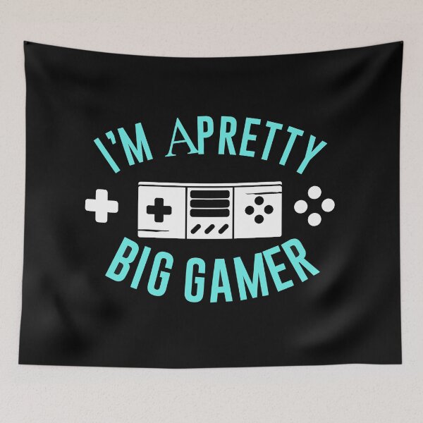 Item preview, Pretty Big Gamer designed and sold by Color Me F*@k!ng Happy.