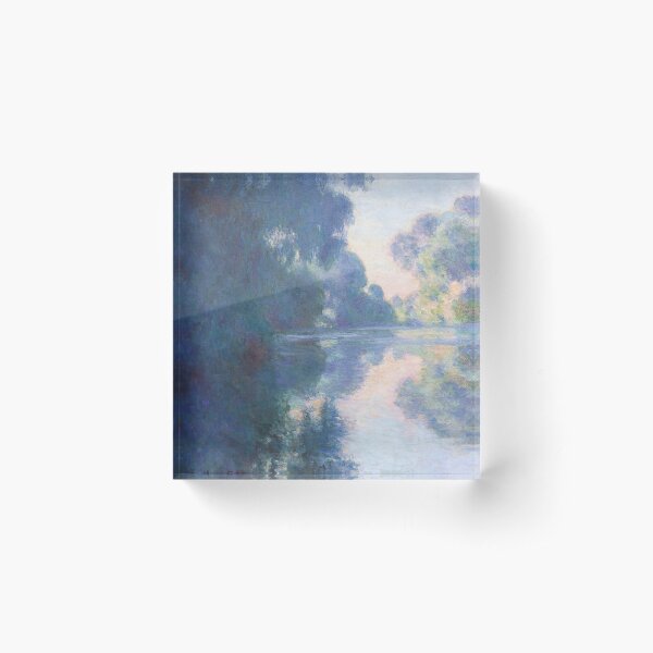 Aperçu de l'œuvre Claude Monet - Matin sur la Seine près de Giverny, 1897 créée et vendue par HistoryRestored.