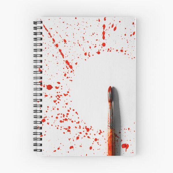 Item preview, Red splash with a brush designed and sold by miminova.