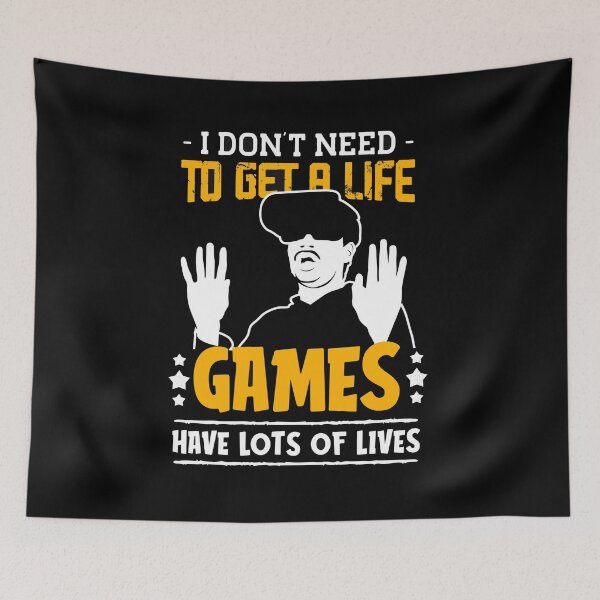 Item preview, Games Have Lots of Lives designed and sold by Color Me F*@k!ng Happy.