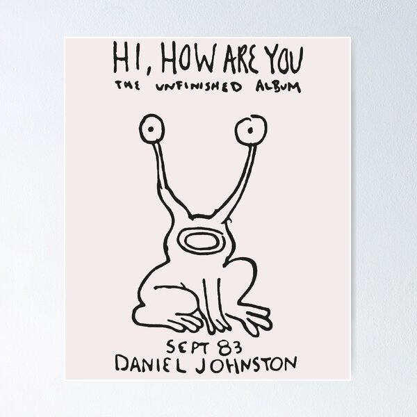 Aperçu de l'œuvre Daniel Johnston créée et vendue par HolyGrail72.