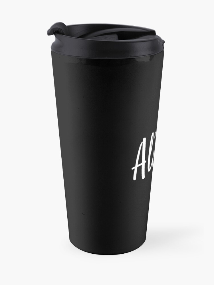 Alternate view of A Little Bit Alexis (White) Travel Mug
