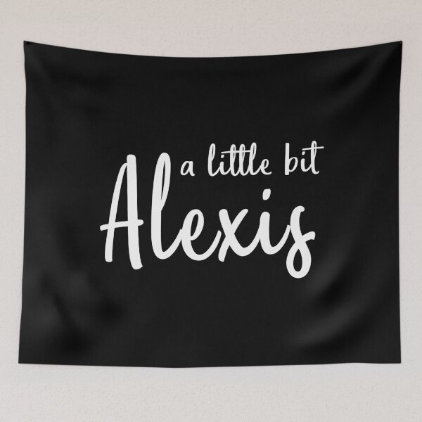 Item preview, A Little Bit Alexis (White) designed and sold by quoteedesigns.