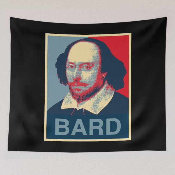 Item preview, Funny Shakespeare the Bard Pop Election Art Design designed and sold by funTTimes.