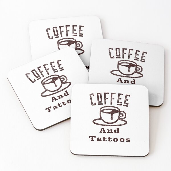 Item preview, Coffee and Tattoos -  designed and sold by sharifum9.