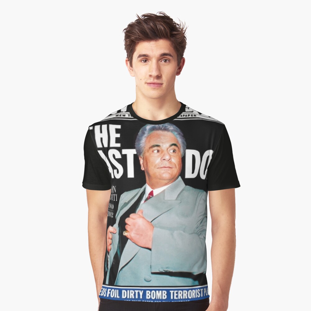 John Gotti The Last Don T-Shirt Funny Cotton Tee Vintage Gift For Men Women