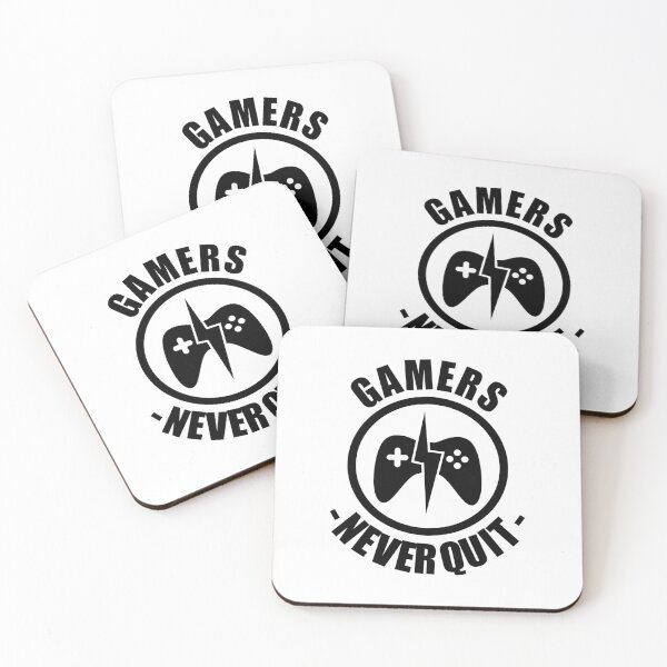 Item preview, Gamers Never Quit designed and sold by Color Me F*@k!ng Happy.