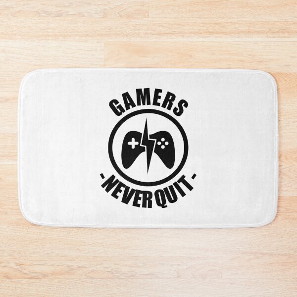 Item preview, Gamers Never Quit designed and sold by Color Me F*@k!ng Happy.