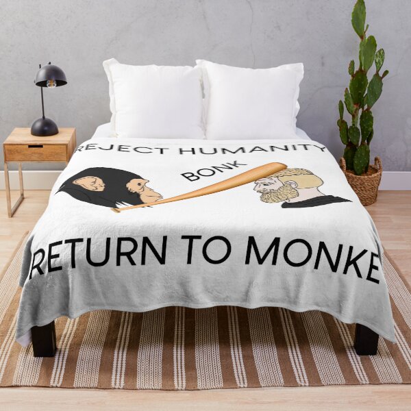 Item preview, Reject Humanity Return to Monke Bonk designed and sold by UncleApo.