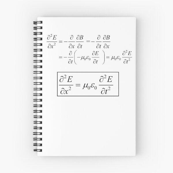 Item preview, electromagnetic d'Alembert wave equation, physics and science designed and sold by NoetherSym.
