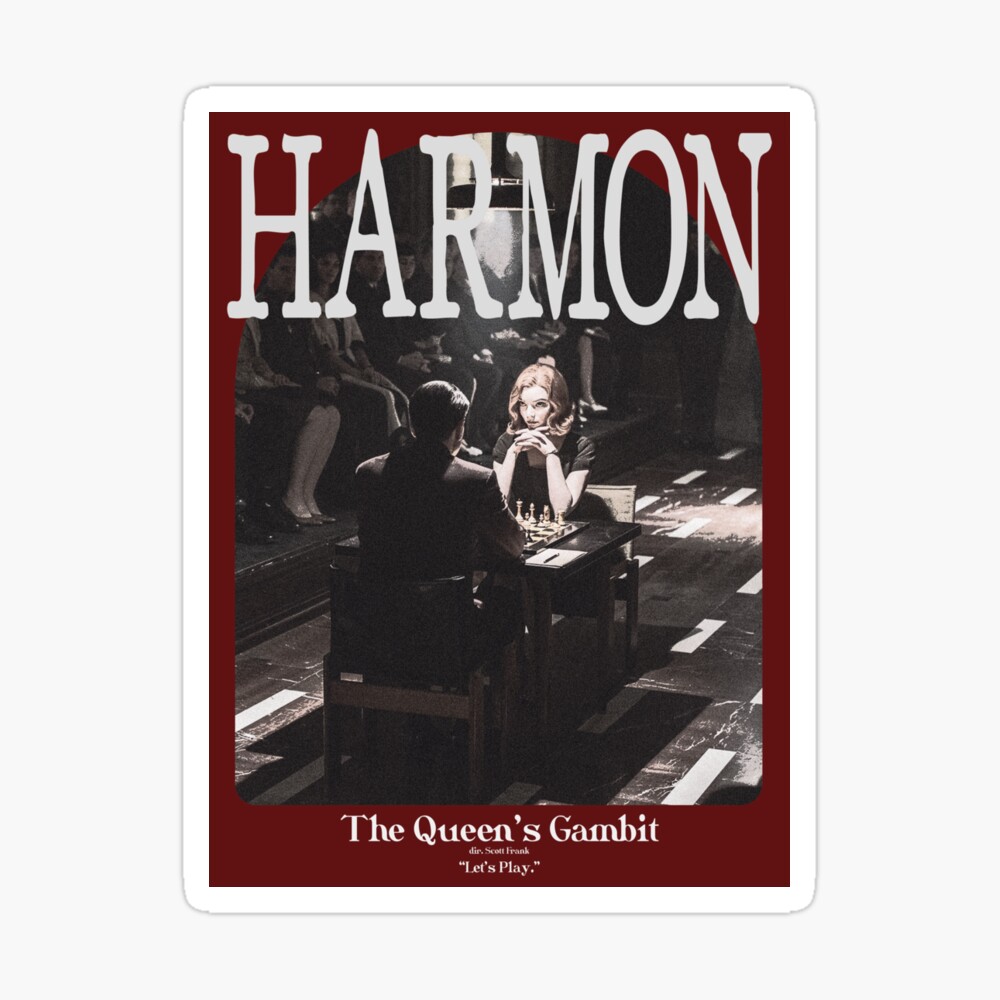 Beth Harmon  The Queen's Gambit, an art print by Laura Rianna