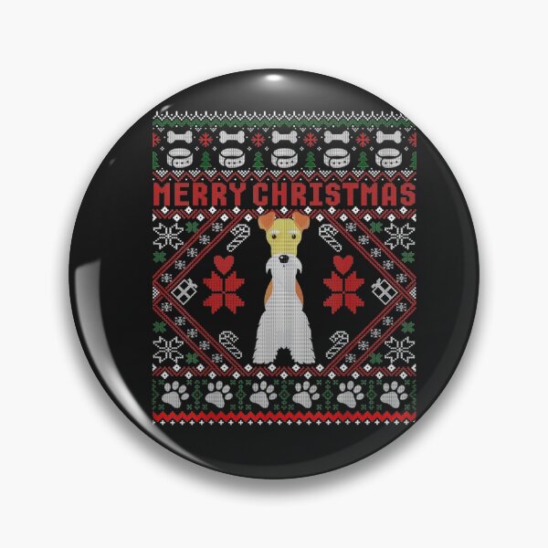 Item preview, Fox Terrier Wire Dog Merry Christmas Ugly Sweater Funny Gift designed and sold by josephvinson689.