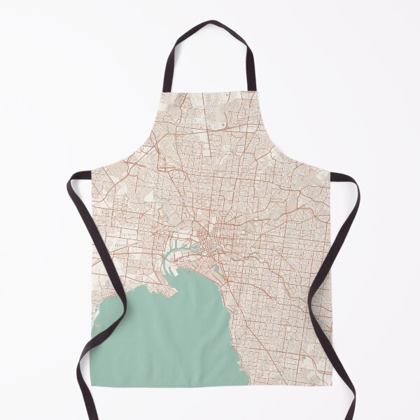 Item preview, Melbourne, Australia Map (Theme 2) designed and sold by Mapnify.