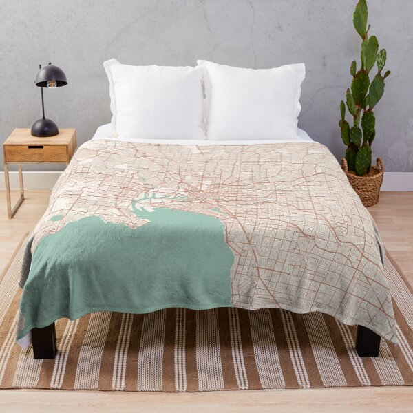 Item preview, Melbourne, Australia Map (Theme 2) designed and sold by Mapnify.