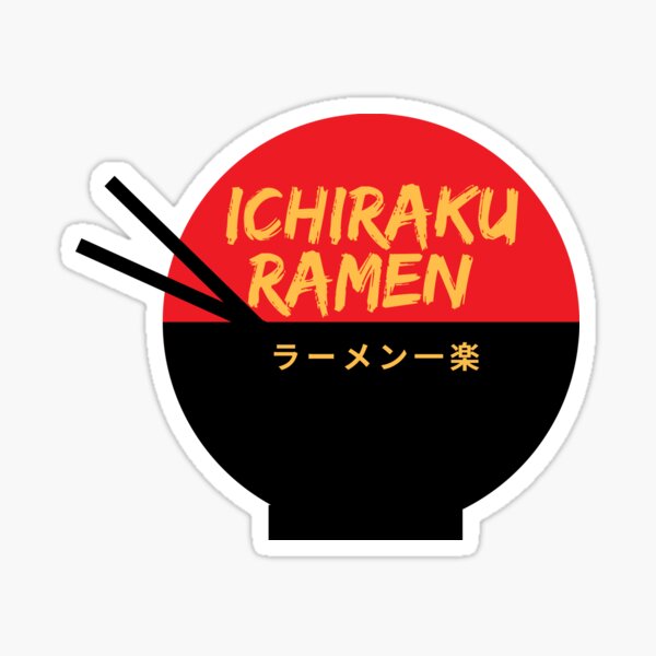 ichiraku ramen Sticker