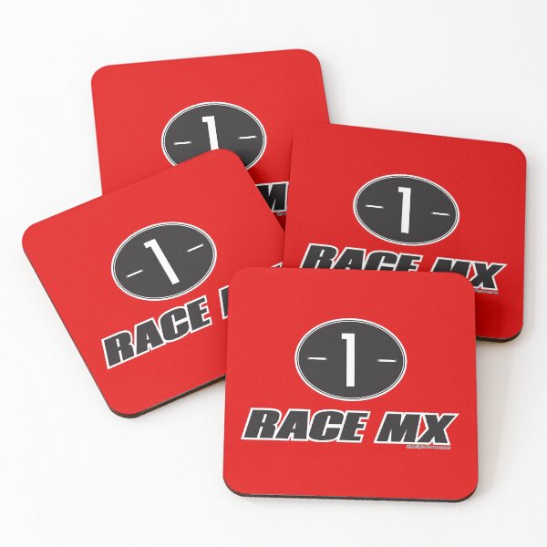 Item preview, Race MX - 125 Champion's Plate (Red) designed and sold by racerspitstop.