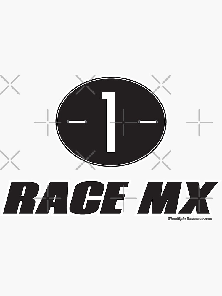 Race MX - 125 Champion's Plate (Red) by racerspitstop