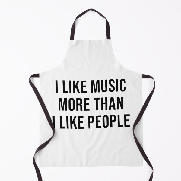 Item preview, I Like Music More Than I Like People designed and sold by quoteedesigns.