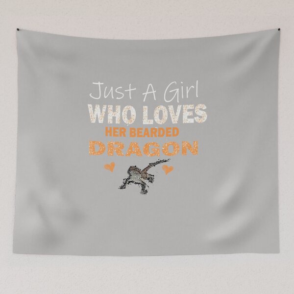 Item preview, Just A Girl Who Loves Her Bearded Dragon designed and sold by ilias13.