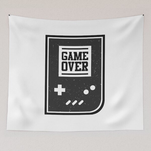Item preview, Game Over designed and sold by Color Me F*@k!ng Happy.
