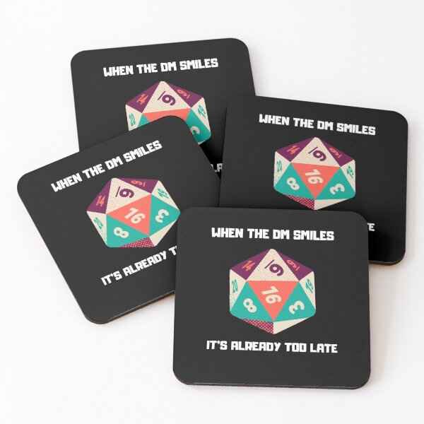 Item preview, When the DM smiles its already too late designed and sold by Weirdu.