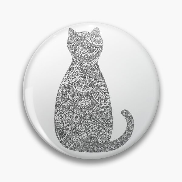 Item preview, Zentangle Cat designed and sold by JJBarnesArt.