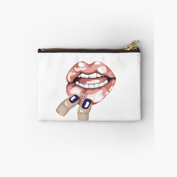 Item preview, Liptattoo smiley designed and sold by nikavdb.