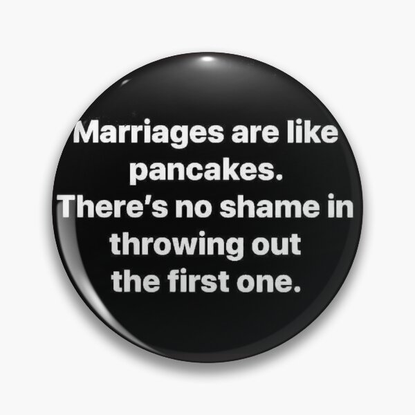 Item preview, Marriage is like pancakes designed and sold by Yesenia Ortiz.