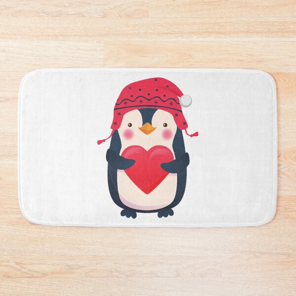 Item preview, Romantic Penguin Heart Winter Love designed and sold by treasure-crafts.