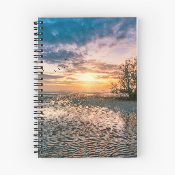 Item preview, Dawn over the mudflats and mangrove tree, Phang Nga Bay, Phuket, Thailand designed and sold by Kevin Hellon.