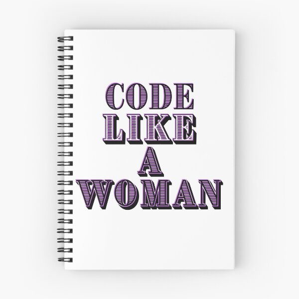 Item preview, Code like a woman designed and sold by LeftoRight.