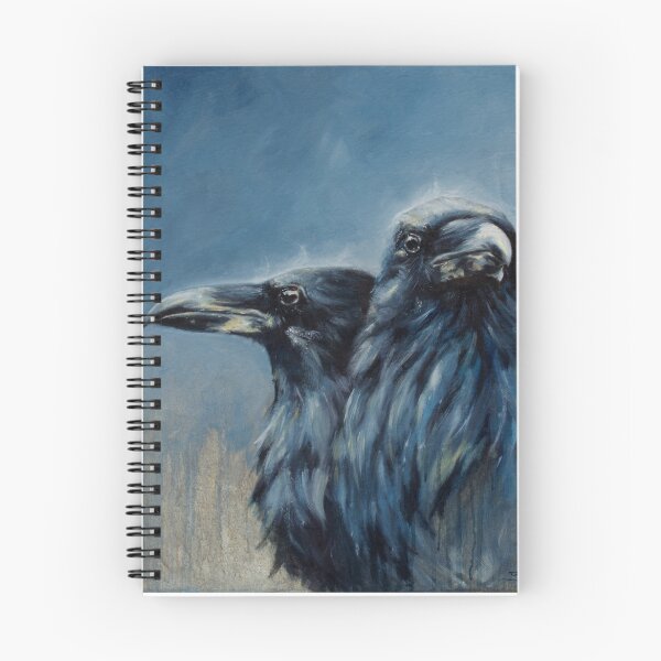Item preview, A Portrait of Huginn and Muninn designed and sold by BCDilworth.