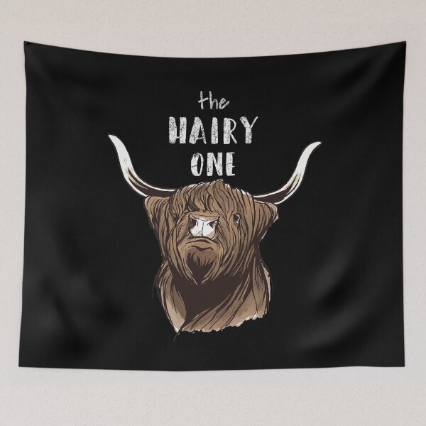 Item preview, Scottish Highland cattle - the hairy one - gift designed and sold by leofel.